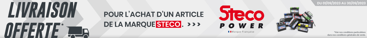 Livraison Offerte avec STECO