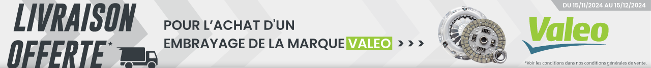 Livraison Offerte avec VALEO